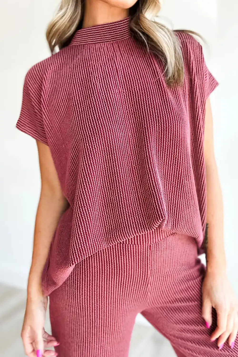 Ribbed Cozy Everyday Lounge Set Comfort