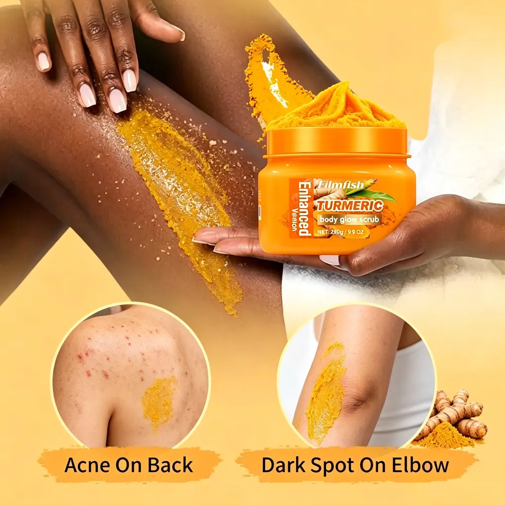 Botanical Turmeric Scrub combines mild plantingredients to enhance your skin's naturalradiance, with a soft texture that leaves asubtle, fresh glow and a smooth, even finish fora comfortable daily skincare experience.