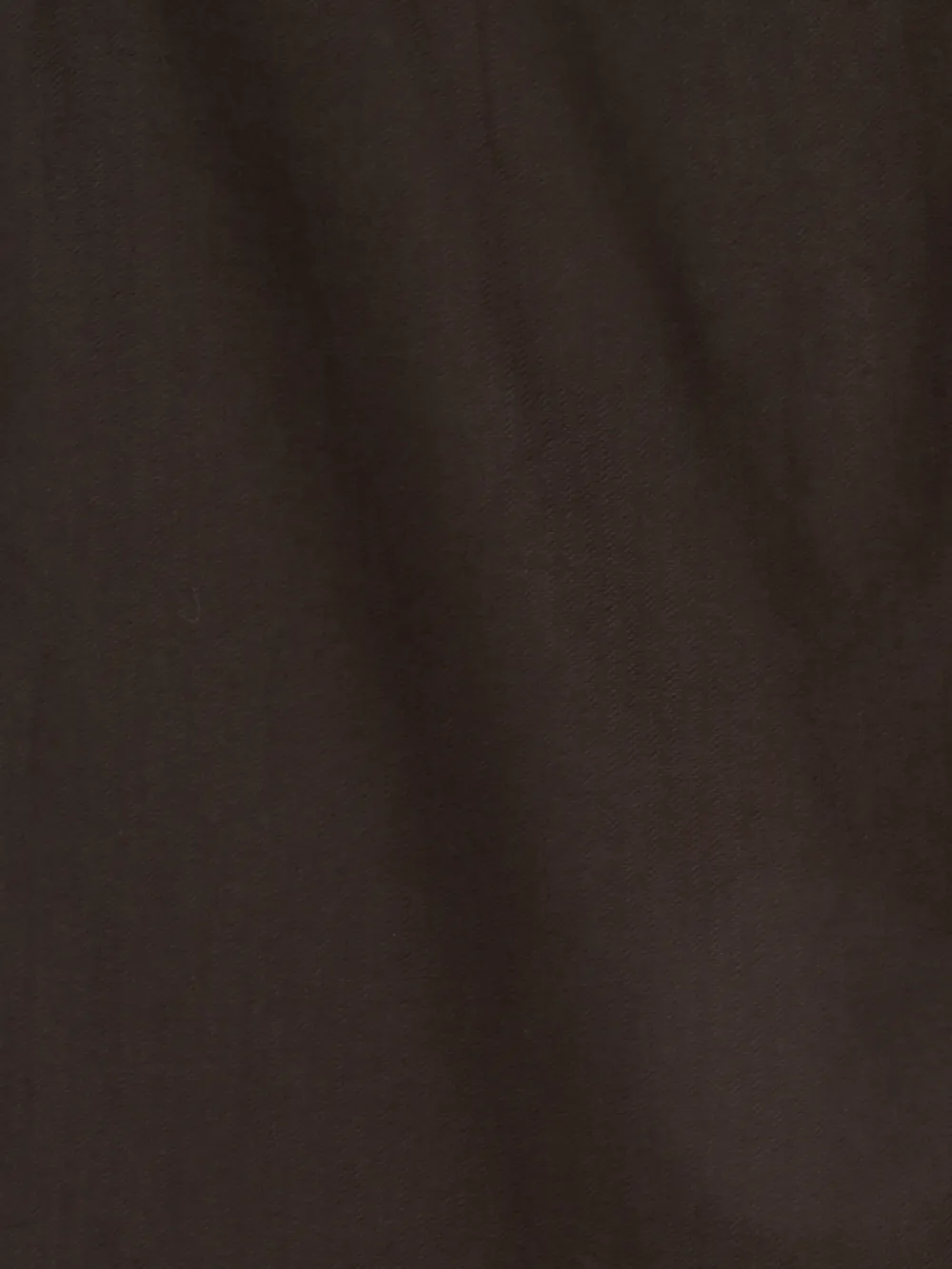 Brown Linen-Cotton Shorts