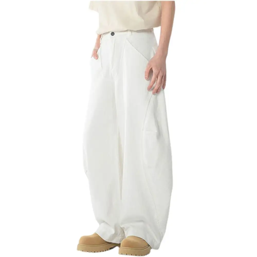 Barrel Leg Men's Trousers