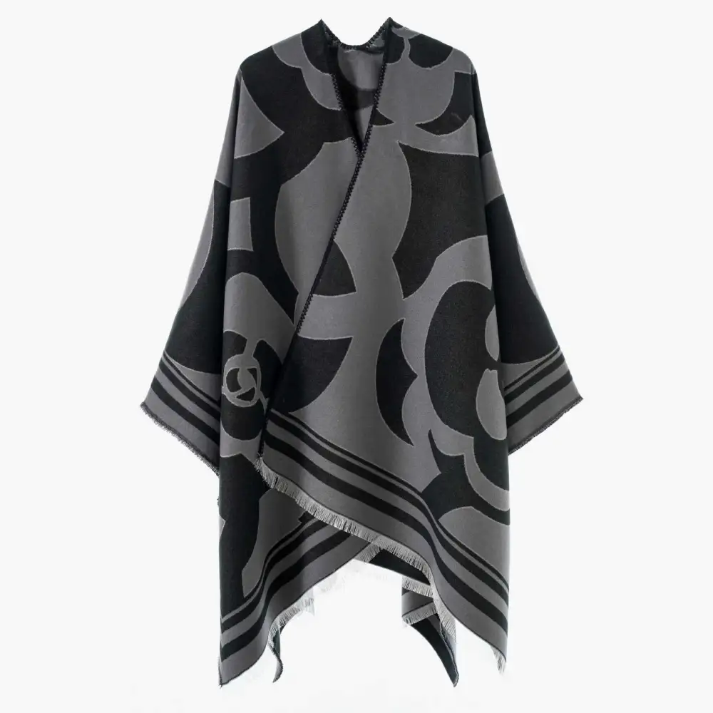 Jacquard Ornamental Woven Scarf