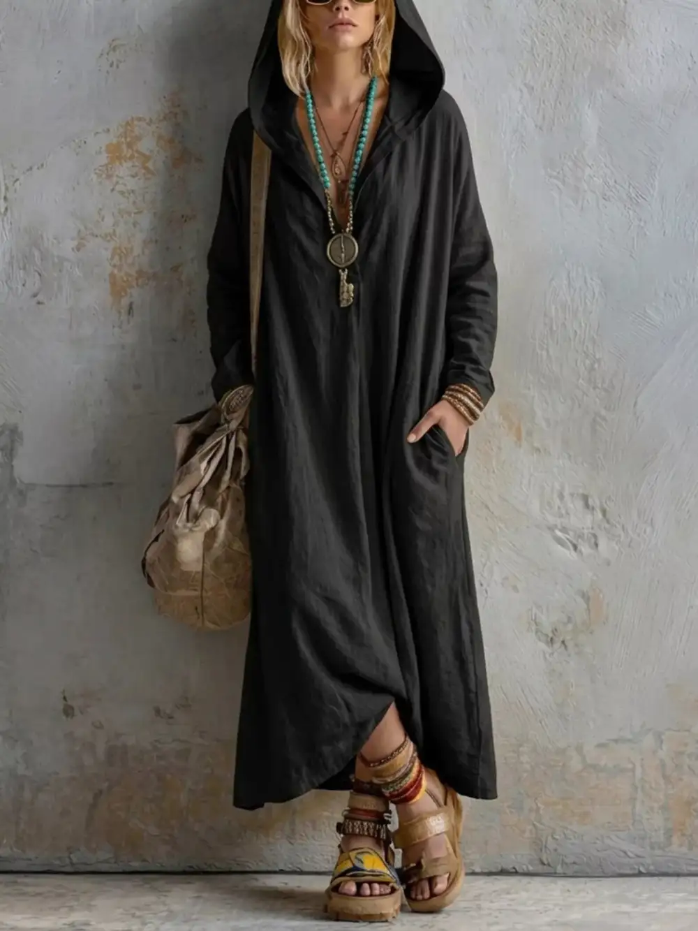 Everyday Long Sleeve Midi Dress