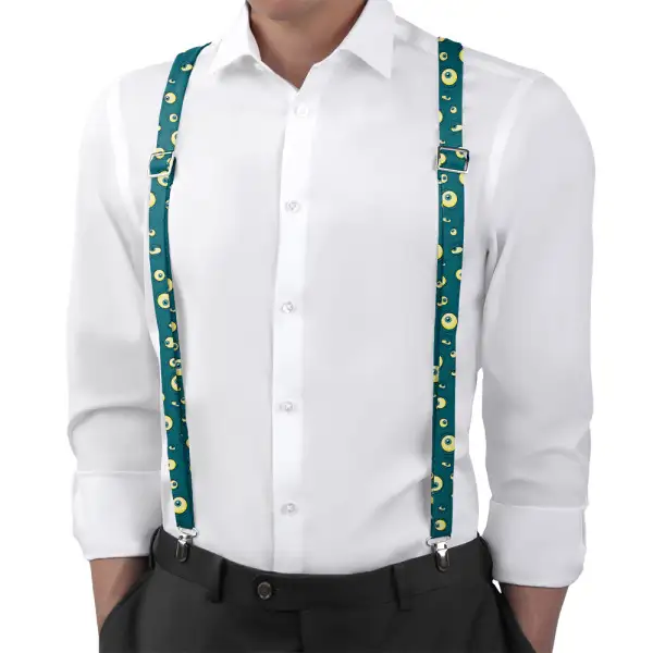 Eyeballs Theme Suspenders