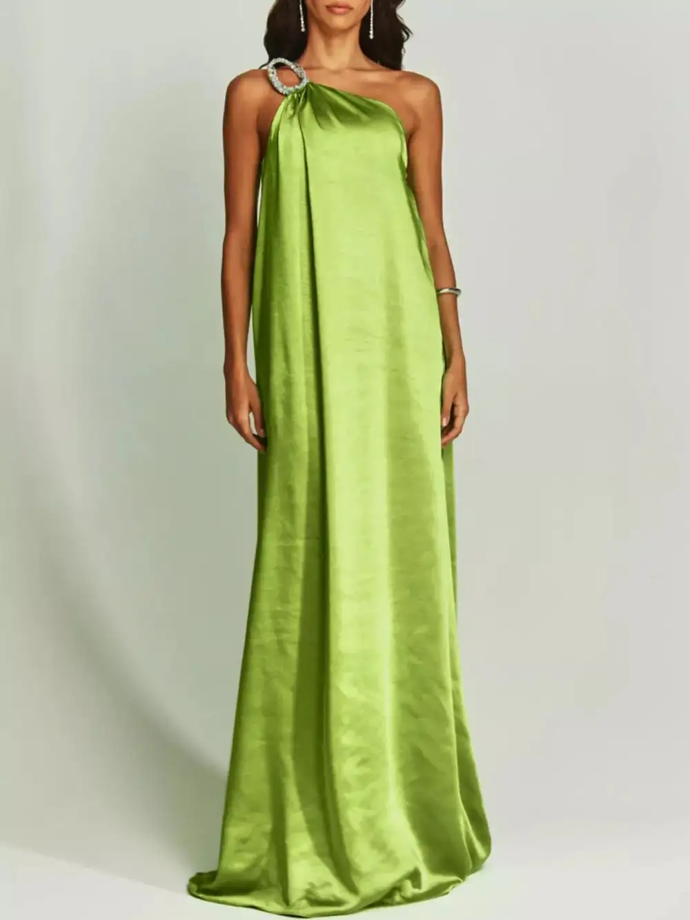 Satin Maxi Dress