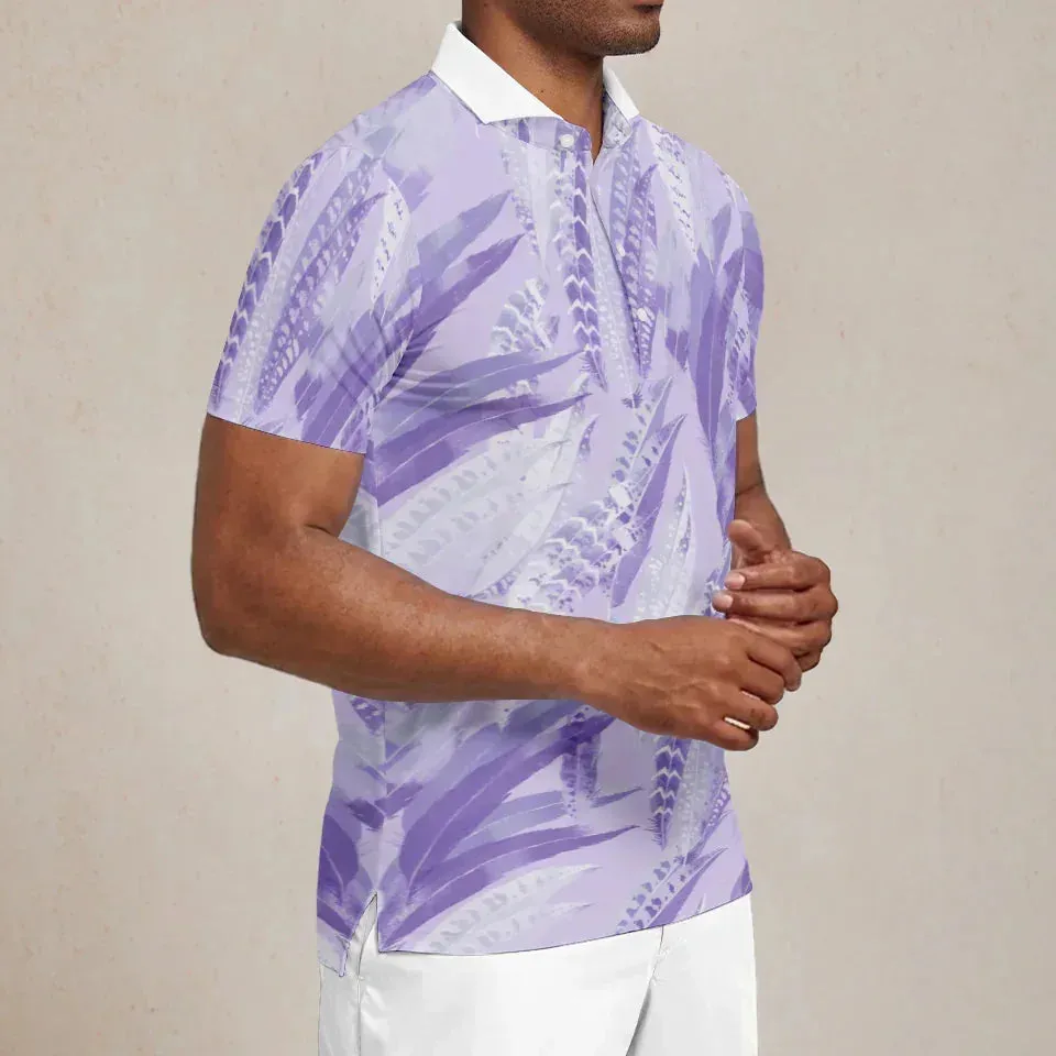 Classic Easygoing Short Sleeve Button Up Polo Shirt
