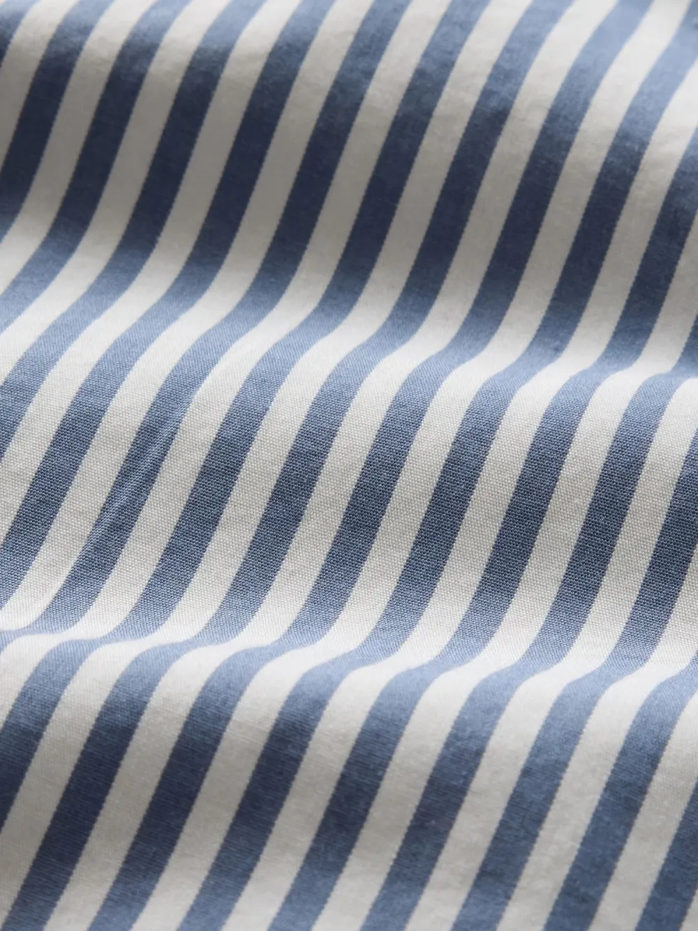 Fine Striped Pure Cotton Shorts