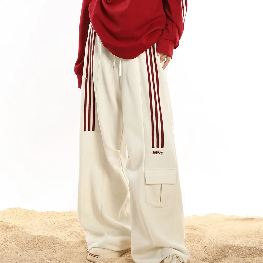 Streetwear Wide Leg Cargo Pants
