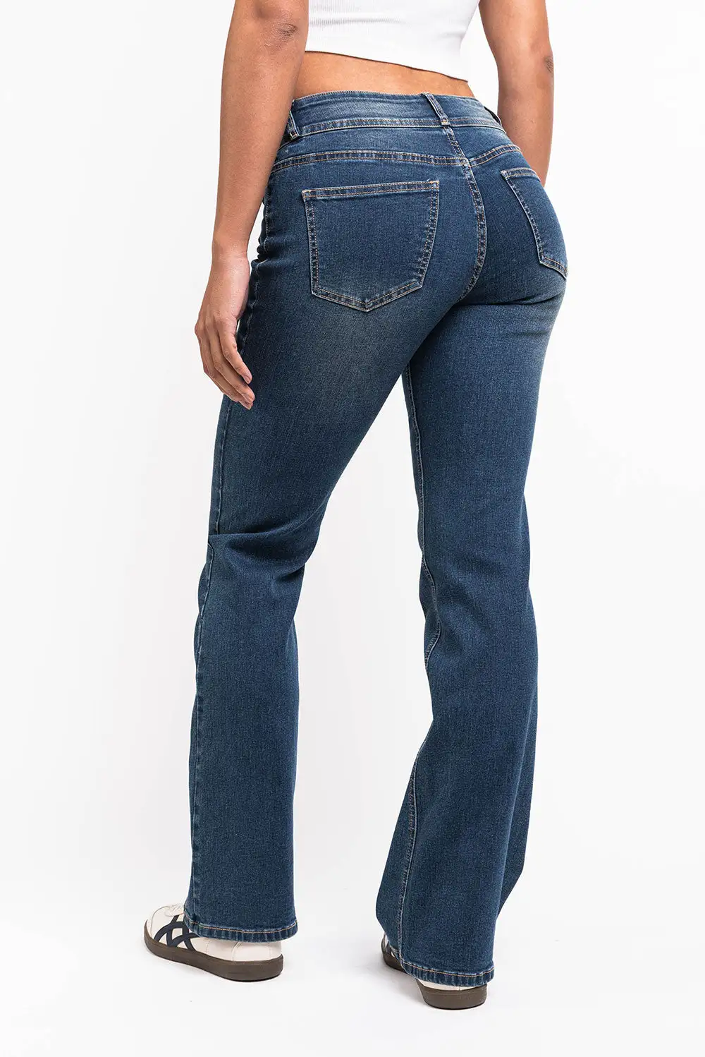 Chic Low Rise Bootcut Jeans