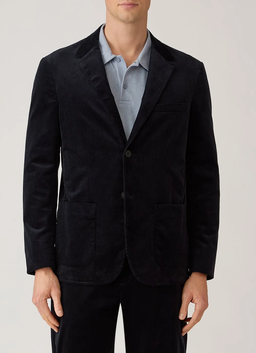Garment Washed Corduroy Blazer