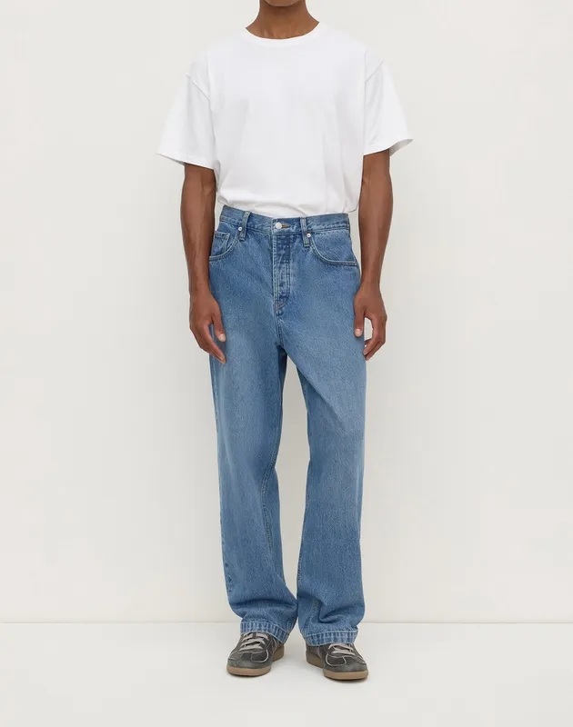 Classic Blue Relaxed Fit Jeans