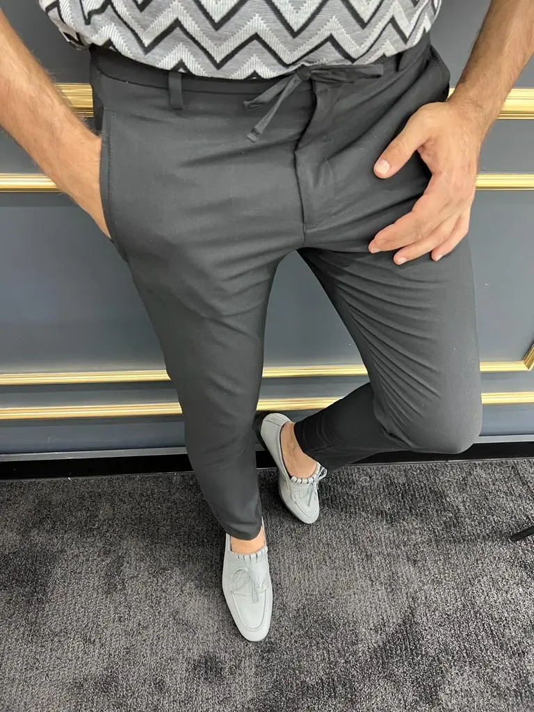 Minimal Slim Fit Refined Tailored Trousers