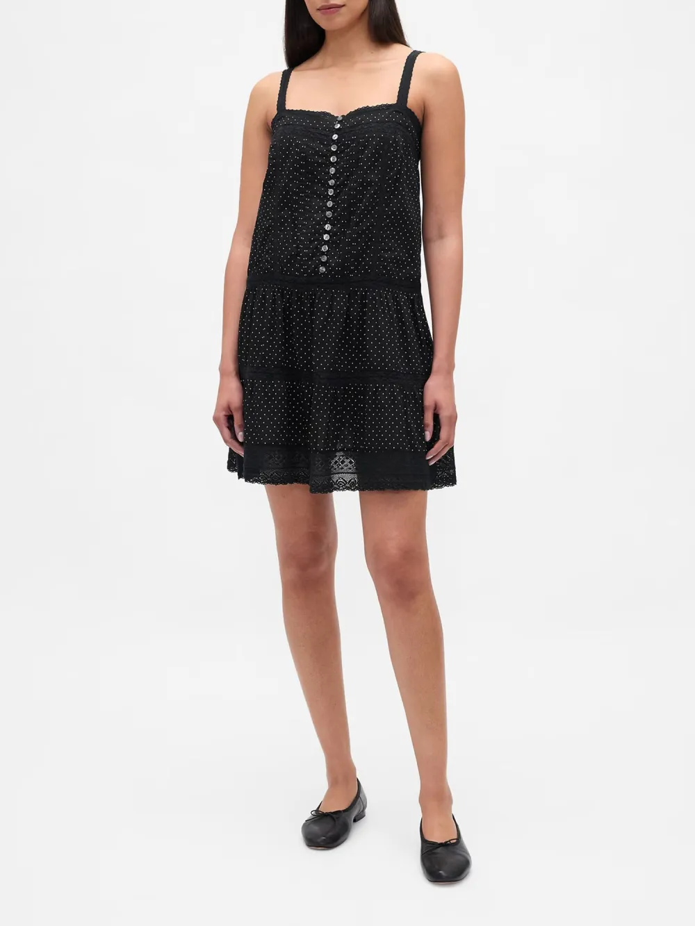 Dot Print Dress
