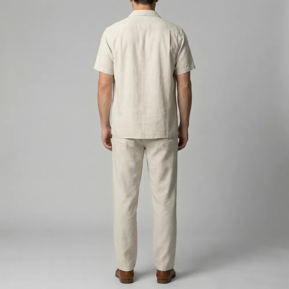 Lightweight Linen Slim Fit Pants