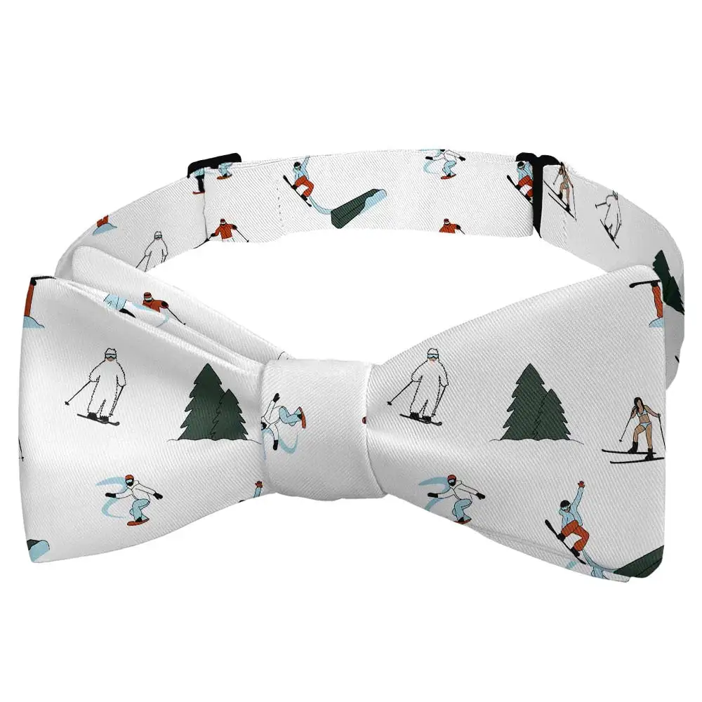 The Slopes Pattern Bow Tie
