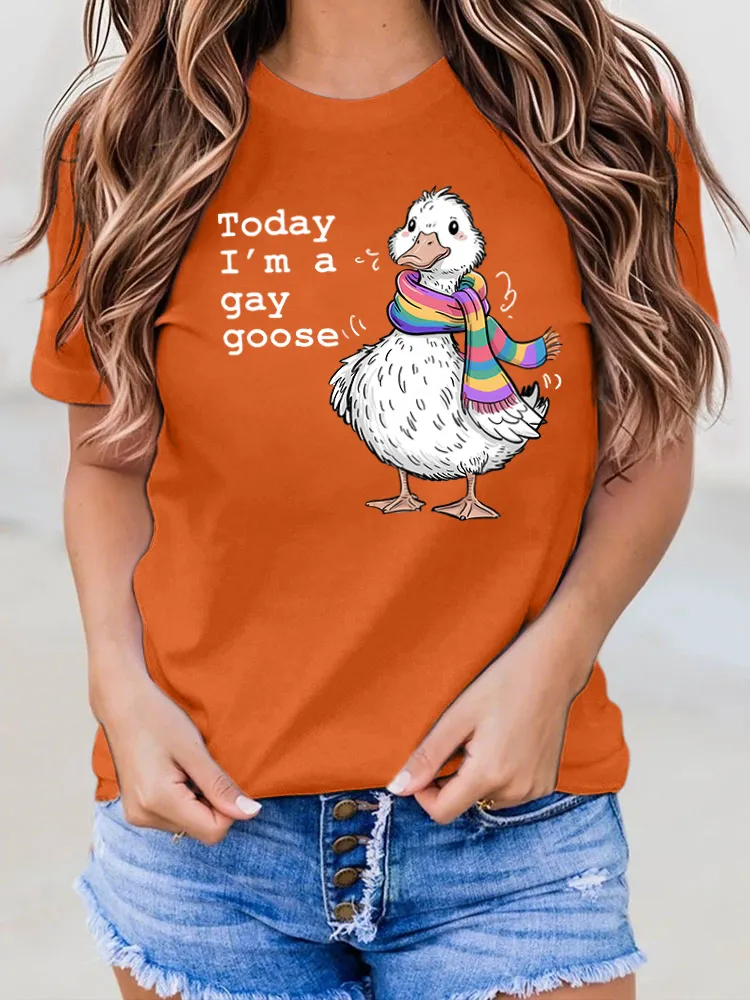 Graphic Round-Neck Short Sleeve T-Shirts