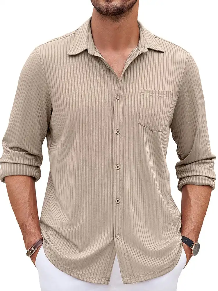 Striped Textured Shirt