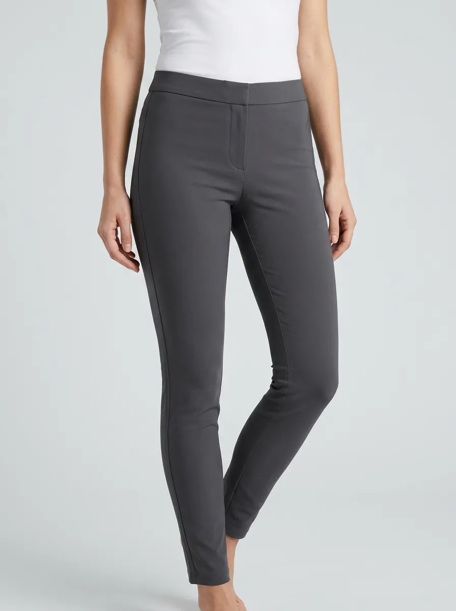 Everyday High-Stretch Mid-Rise Mid-Rise Stretch Pants