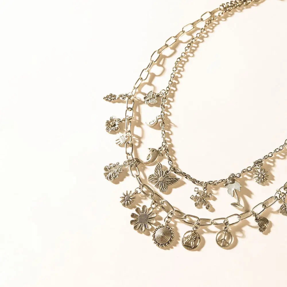 Beaded Detail Decorative Necklace