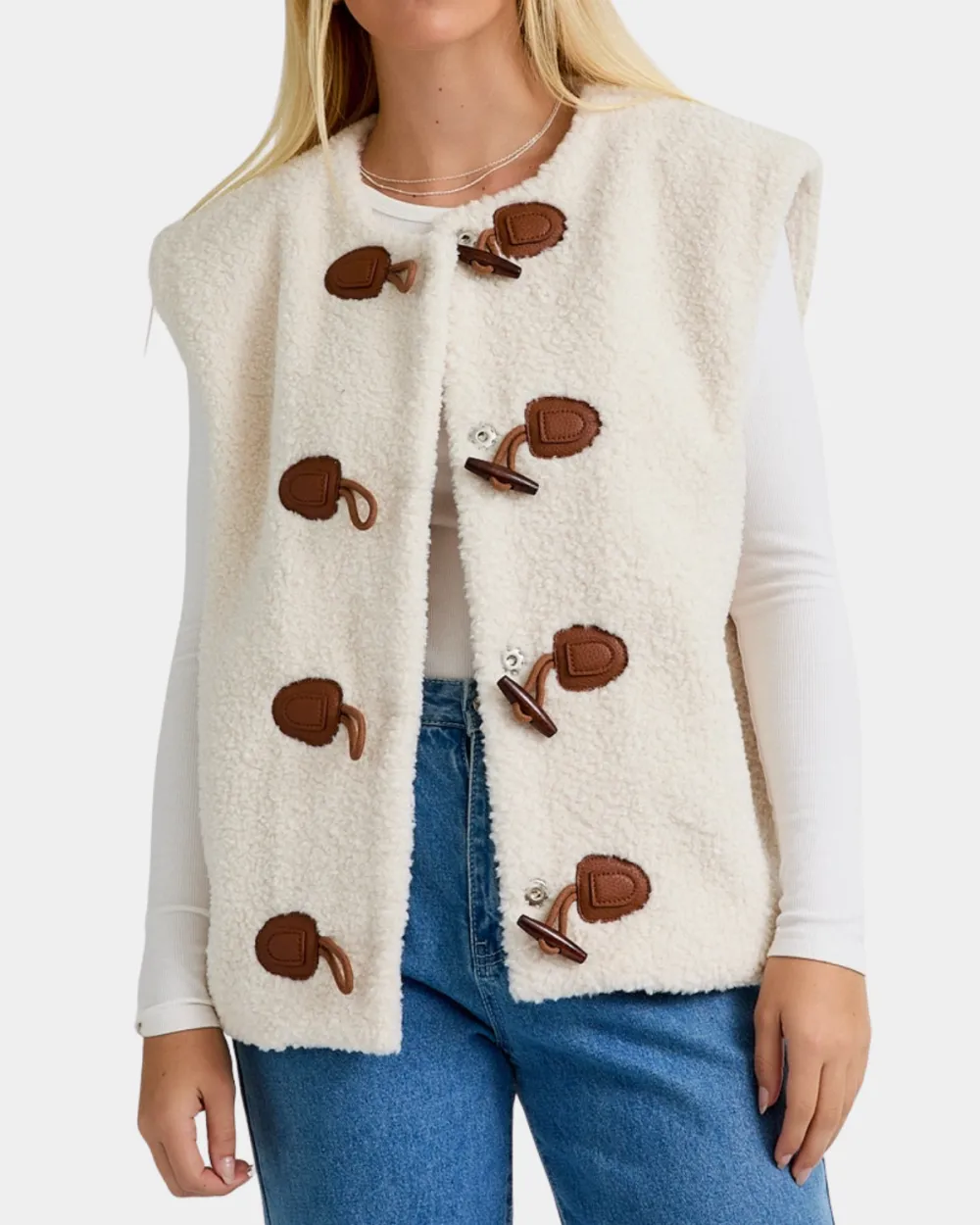 Oversized Fur Vest