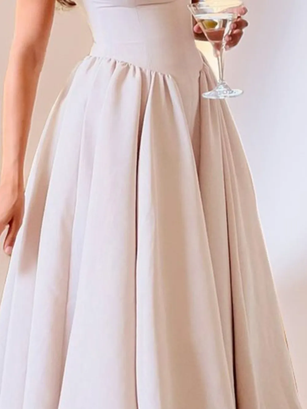 A Line Midi Dress