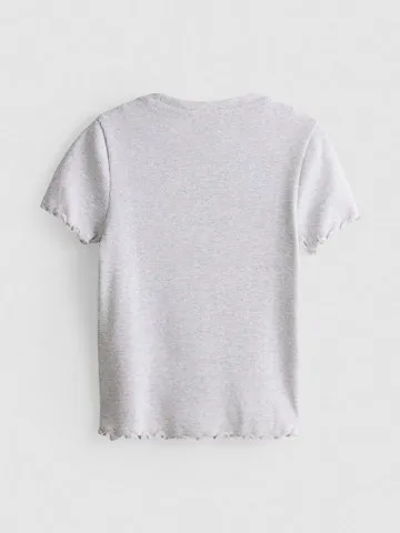 1-9yrs | Cotton Rich Ribbed T-Shirt