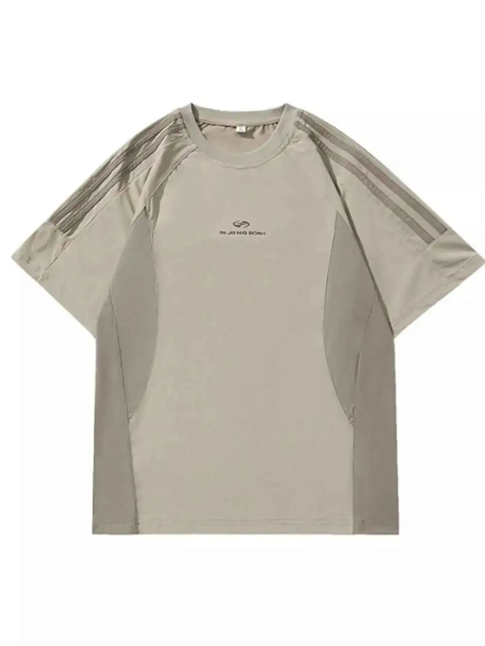 Simple Round Neck Short Sleeve T-Shirt