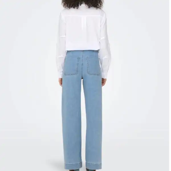 Wide-Leg High-Waist Women's Jeans