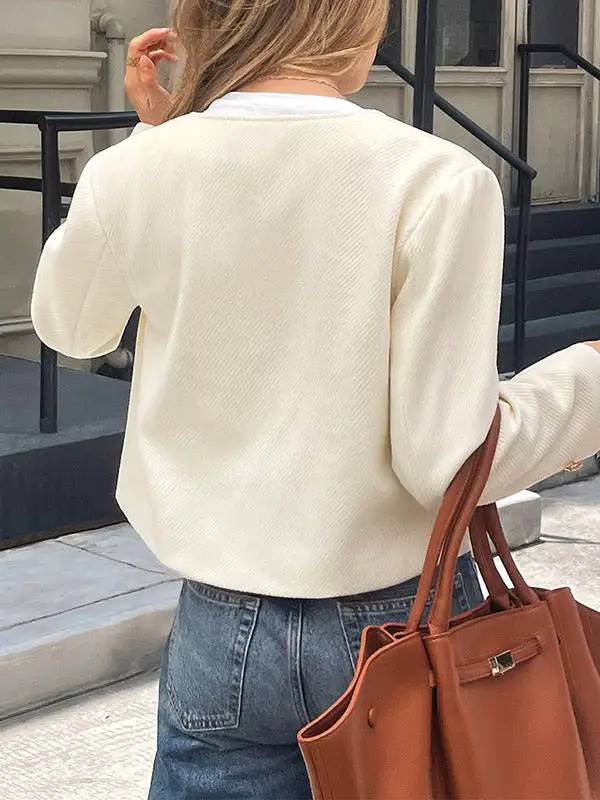 Classic Button Front Jacket