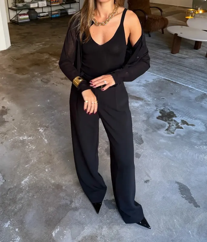 Black Suit Pants