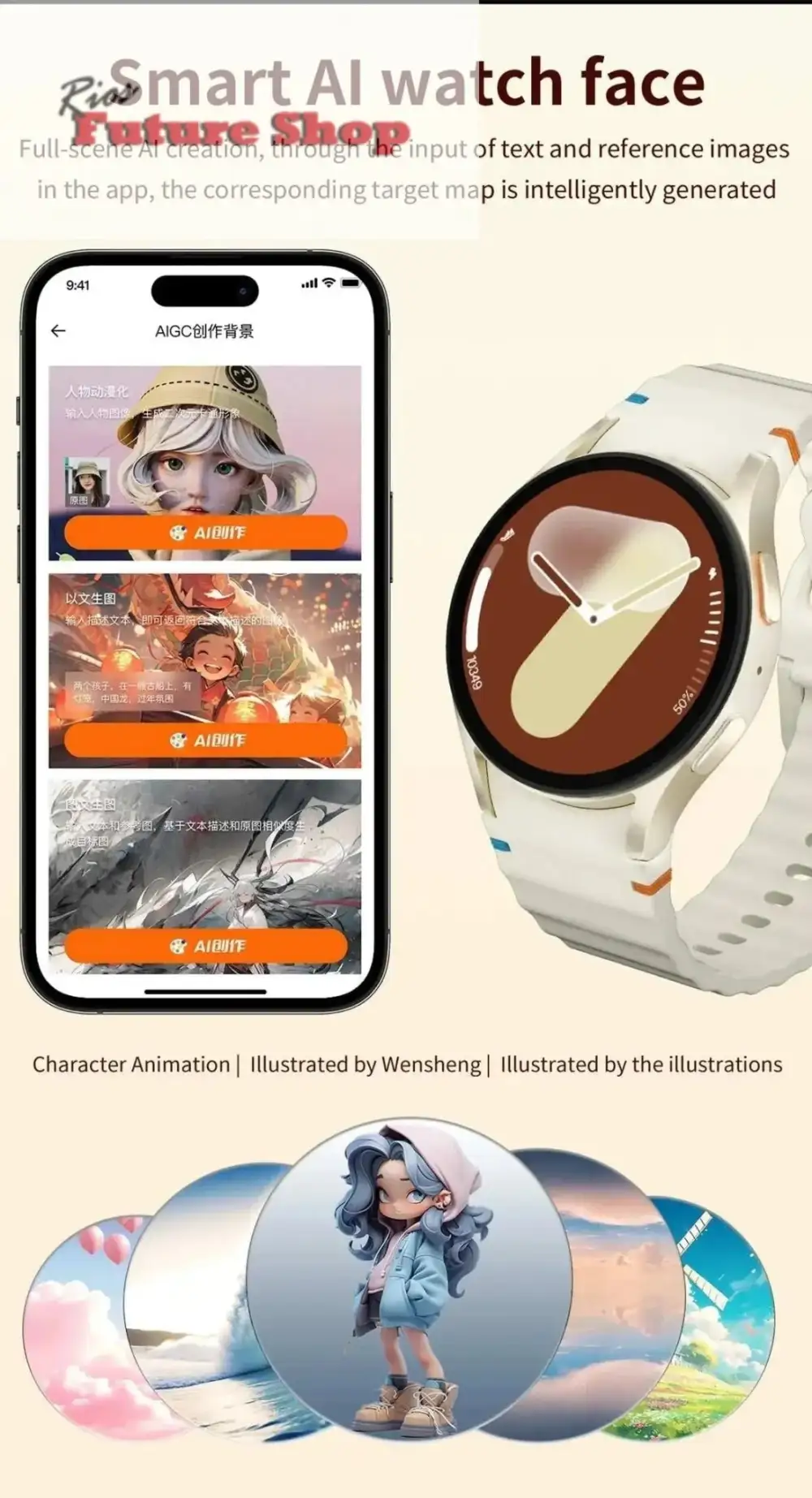 Smartwatch New for Samsung Galaxy Watch 7 2025