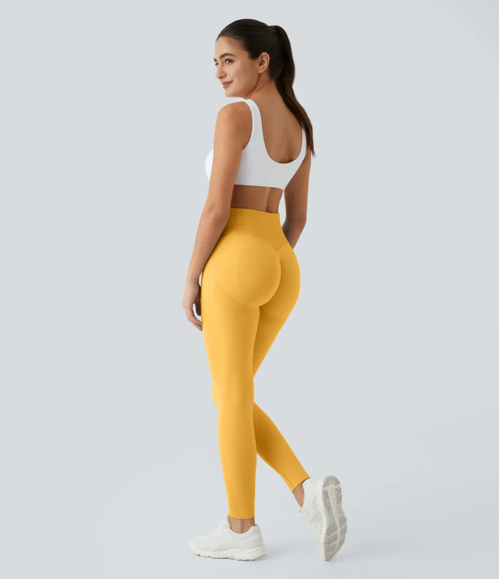 Seamless Flow High Waisted Butt Lifting Leggings