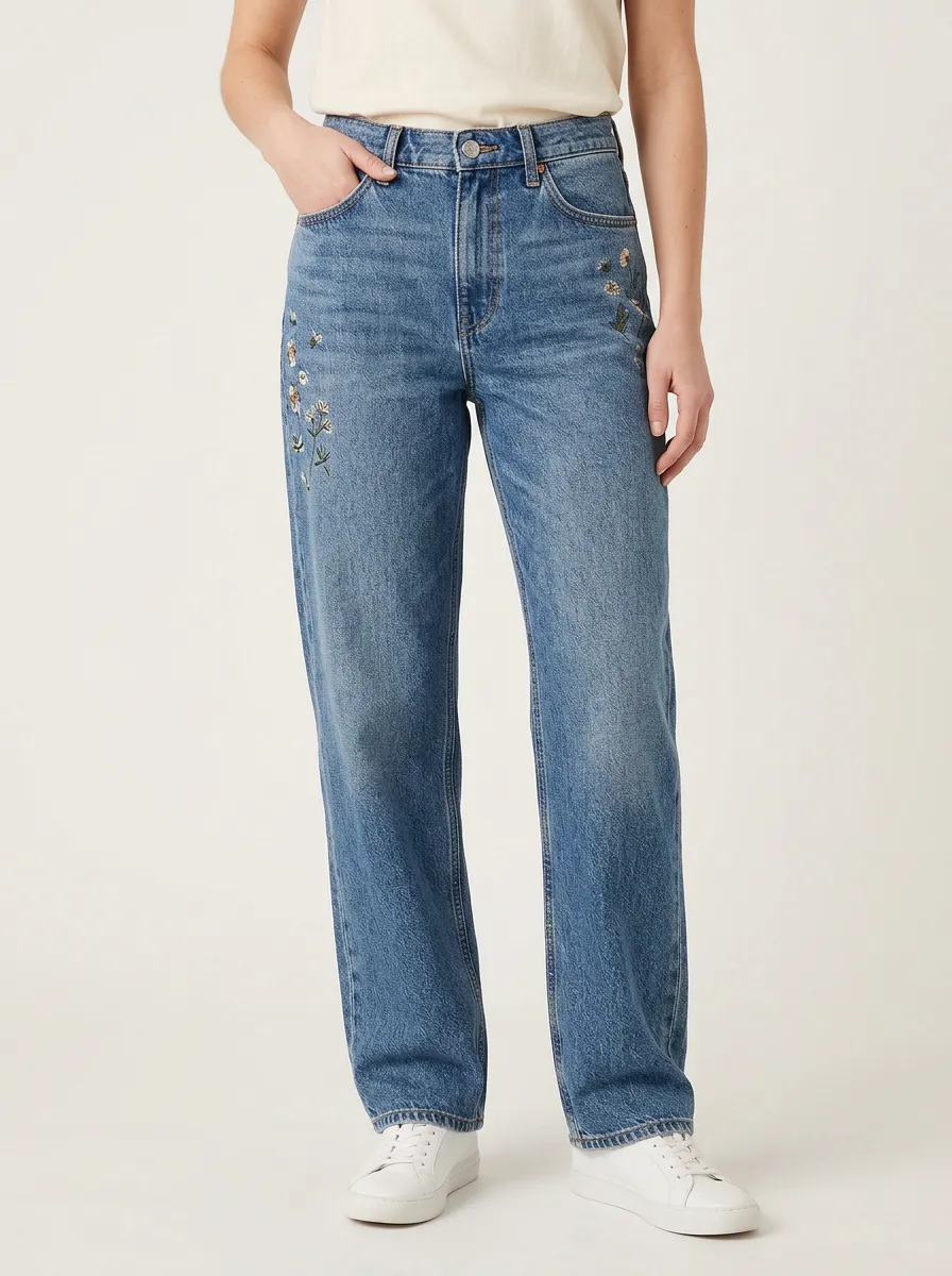 Straight Leg Relaxed Weekend Jeans
