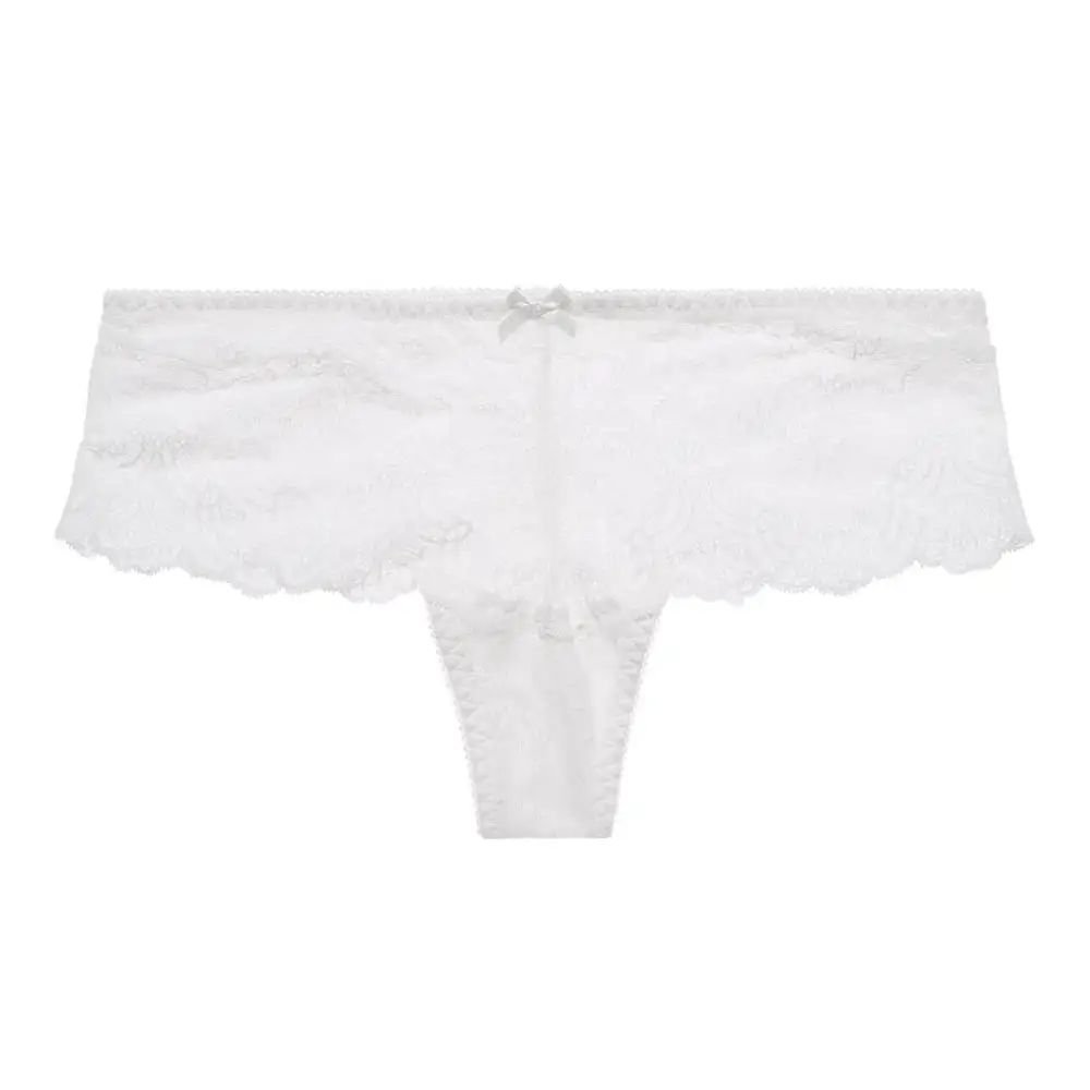 Women's Scalloped Lace Lightweight Boxer Panty