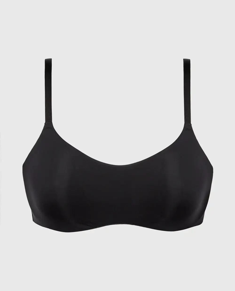 No Show Bralette With Faux Wire