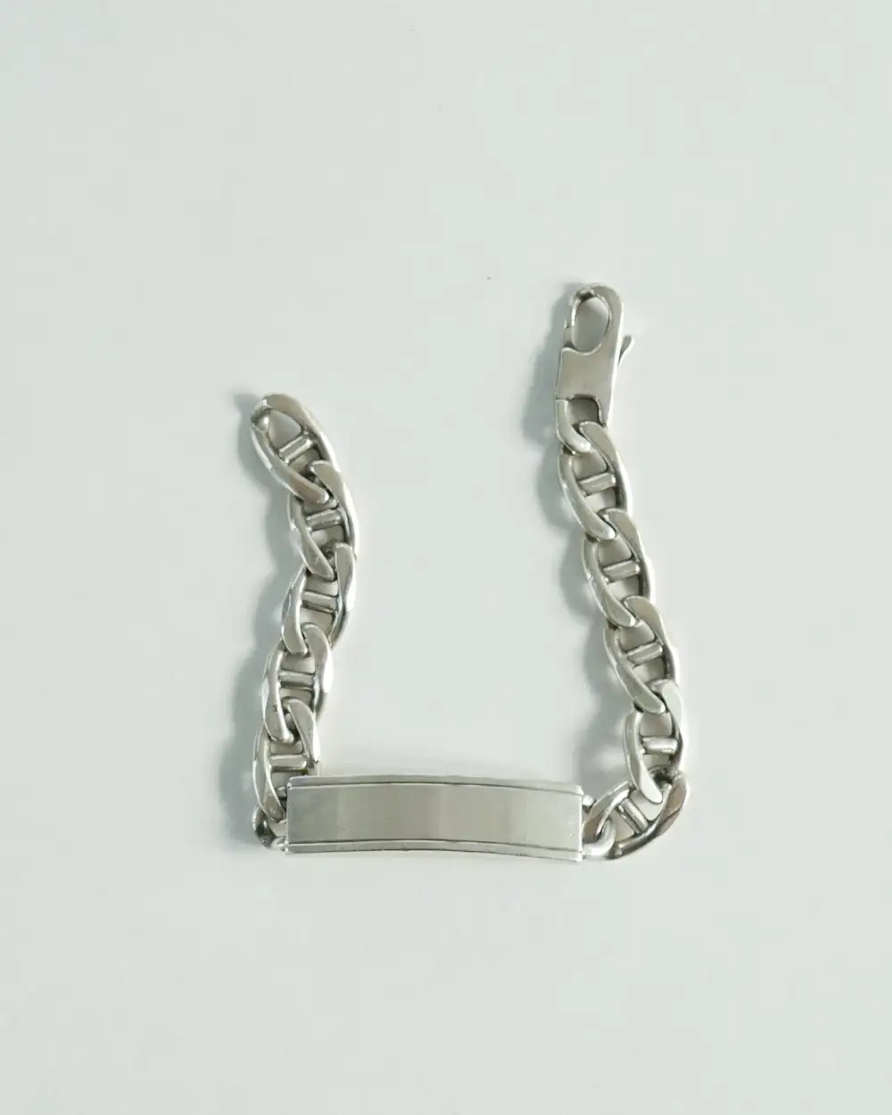 Id Anchor Chain Bracelet