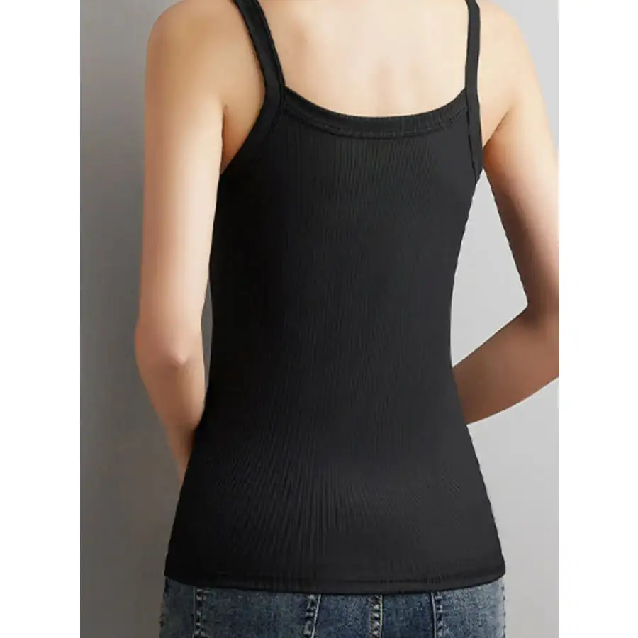 Plus Size Scoop Neck Tank Top