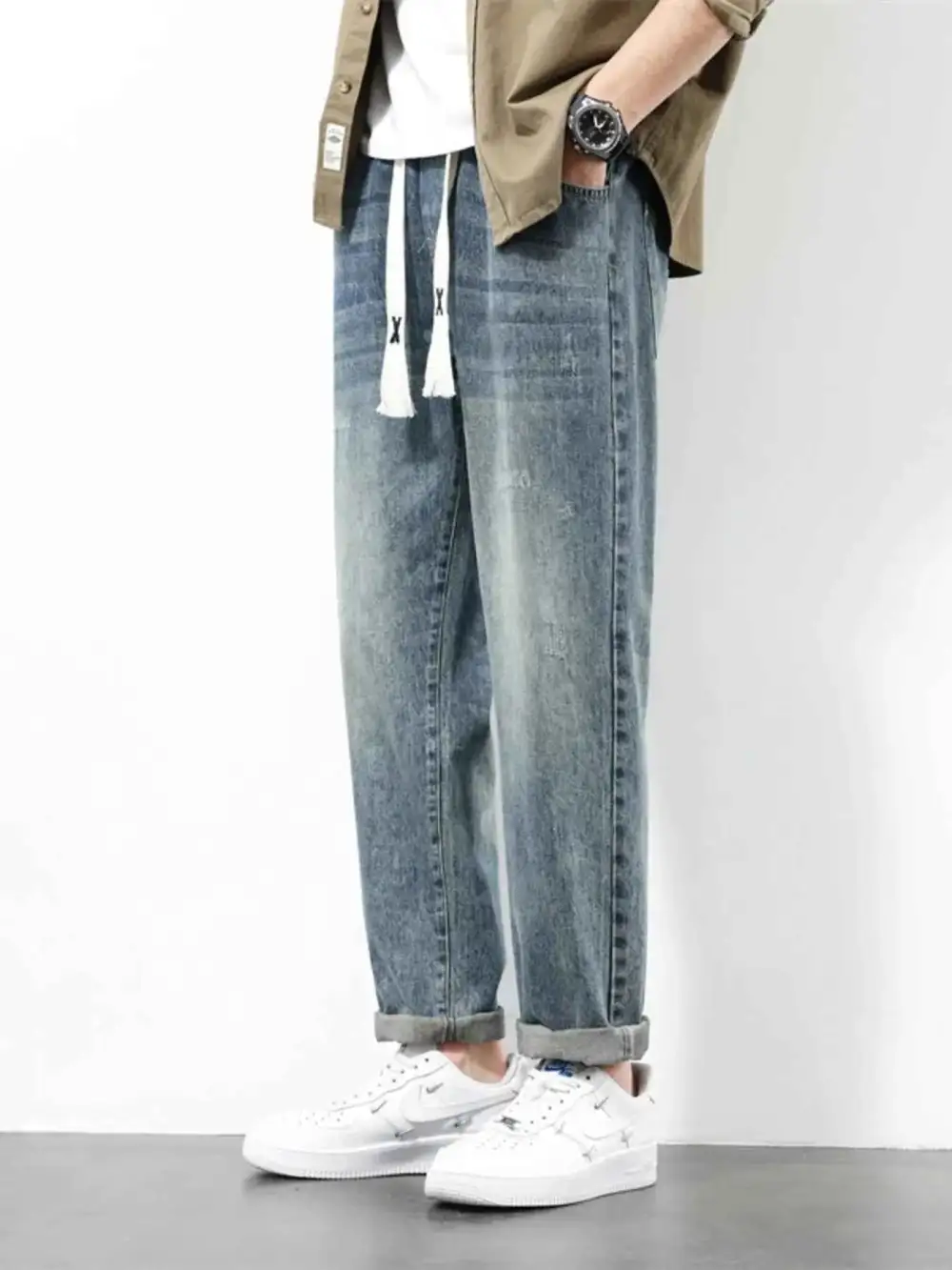 Casual Wide Leg Jeans