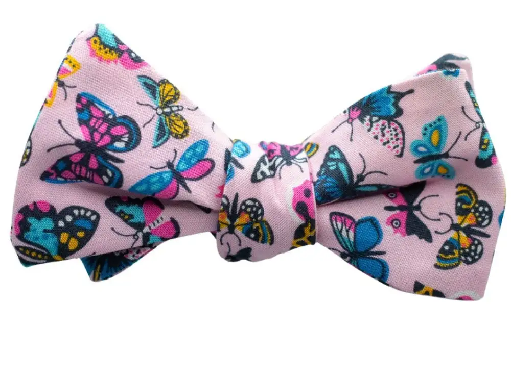 Charming Event Striped Bow Tie