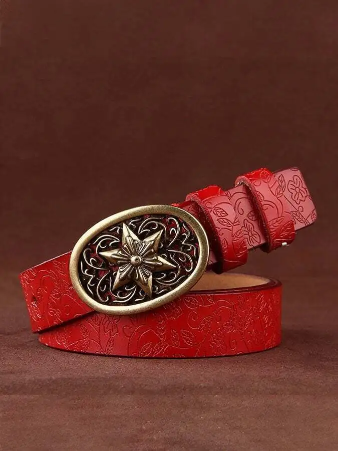 Vintage Pattern Belt