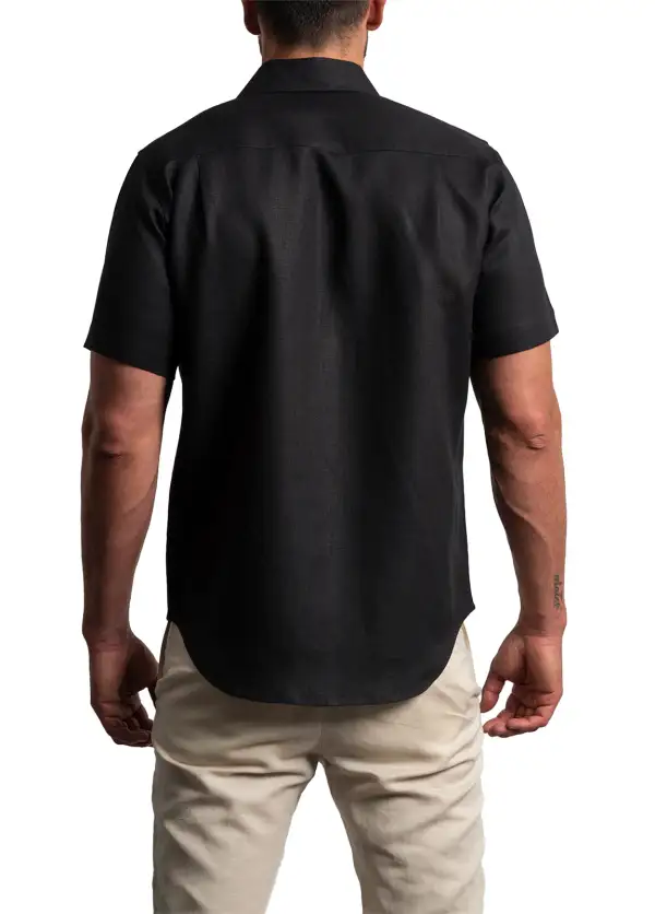 Camisa Mykonos Negra
