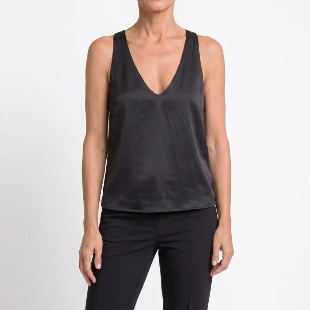 Satin Tank Top