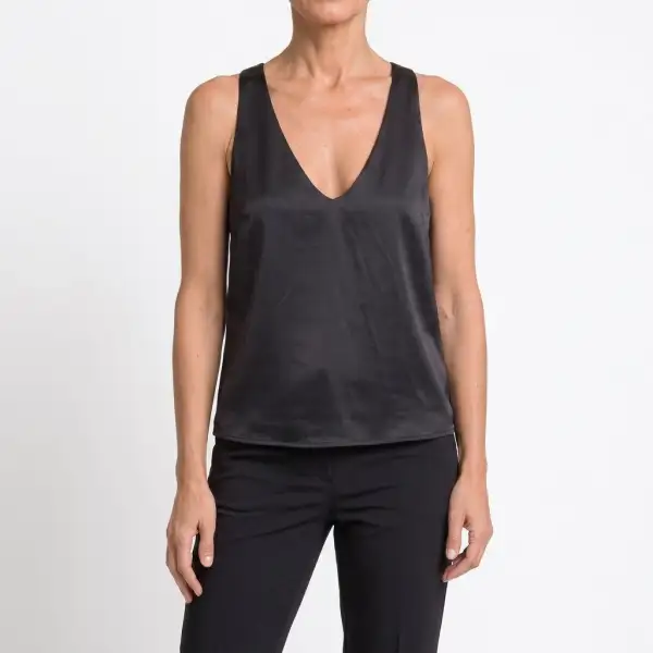Satin Tank Top