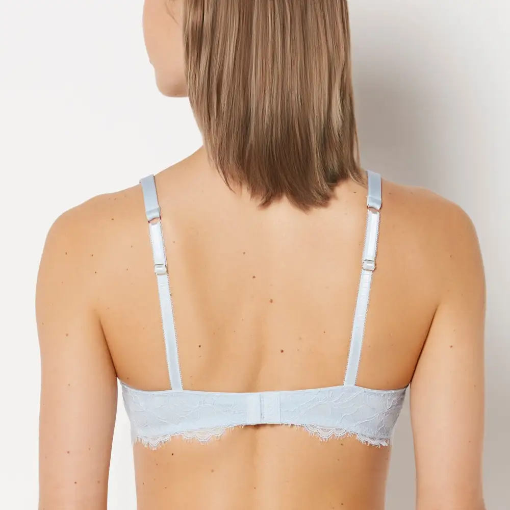 Contemporary Lightly Lined Full Coverage Bra With Afterglow Lace