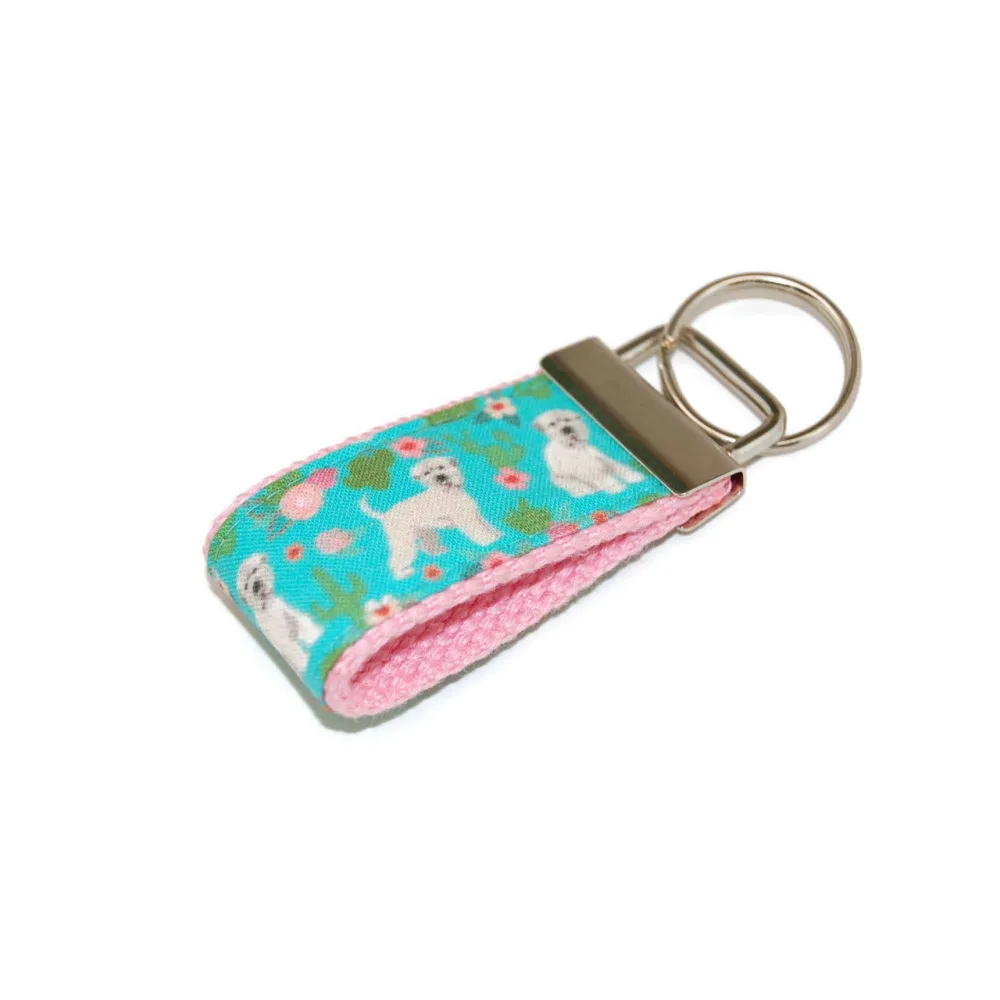 Wheaten Terrier Dog Timeless Keychain