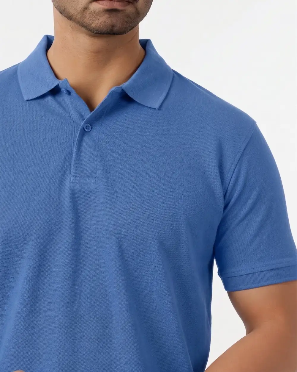 Men's Soft Sharp Polo Collar T-Shirt