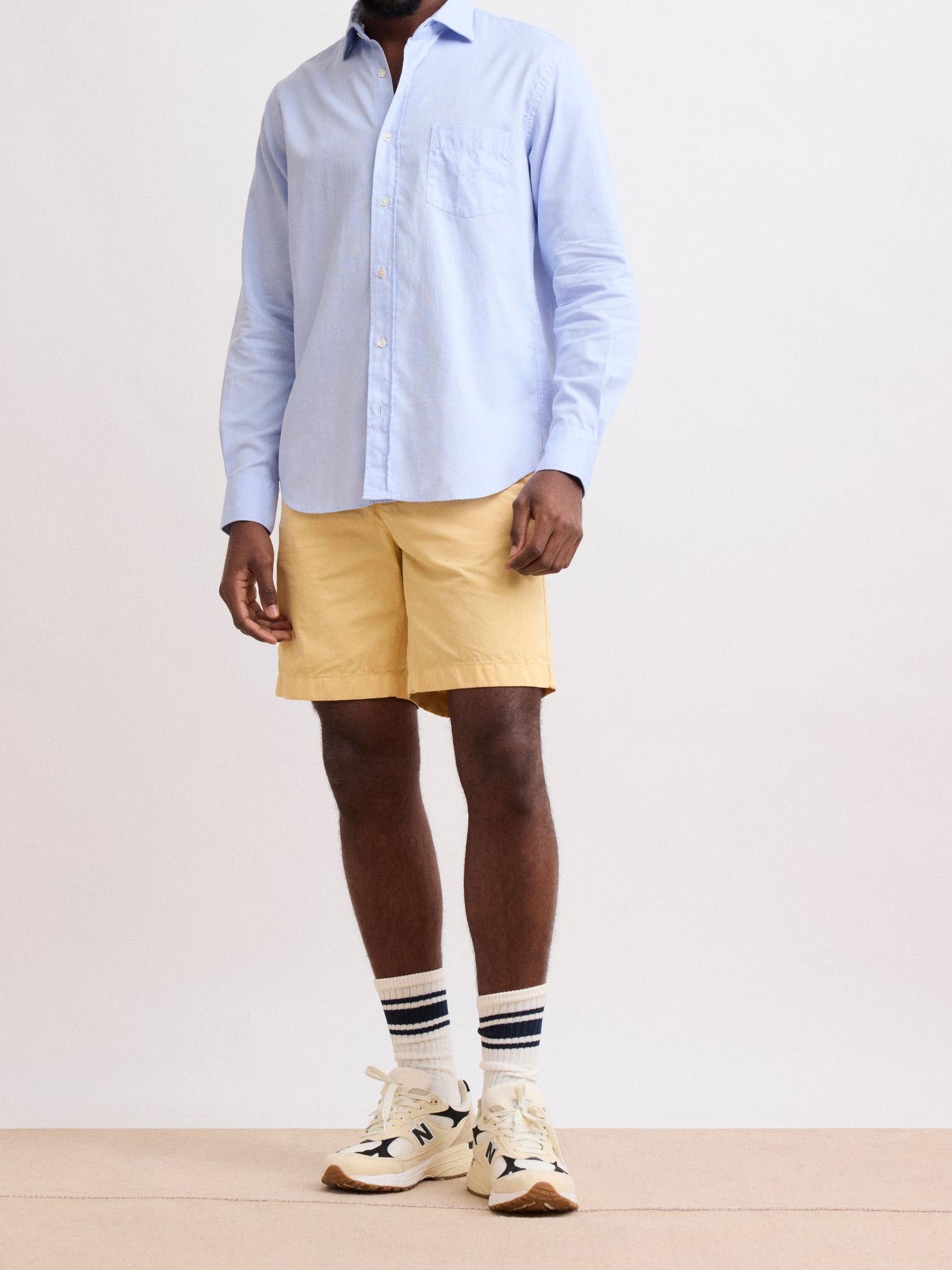 Soft And Comfortable Light Blue  Shirt