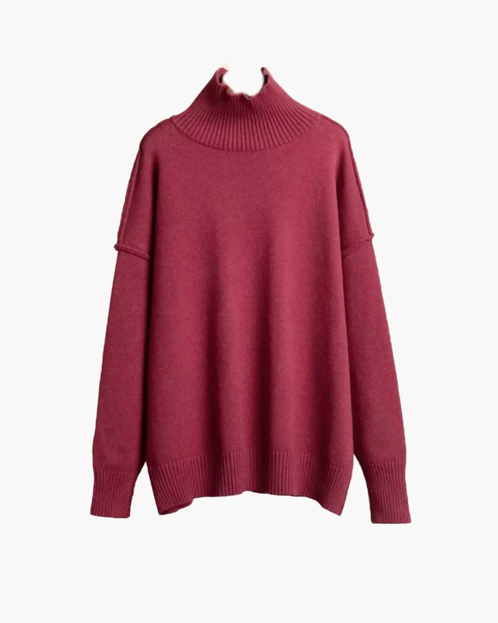 Turtleneck Knit Sweater