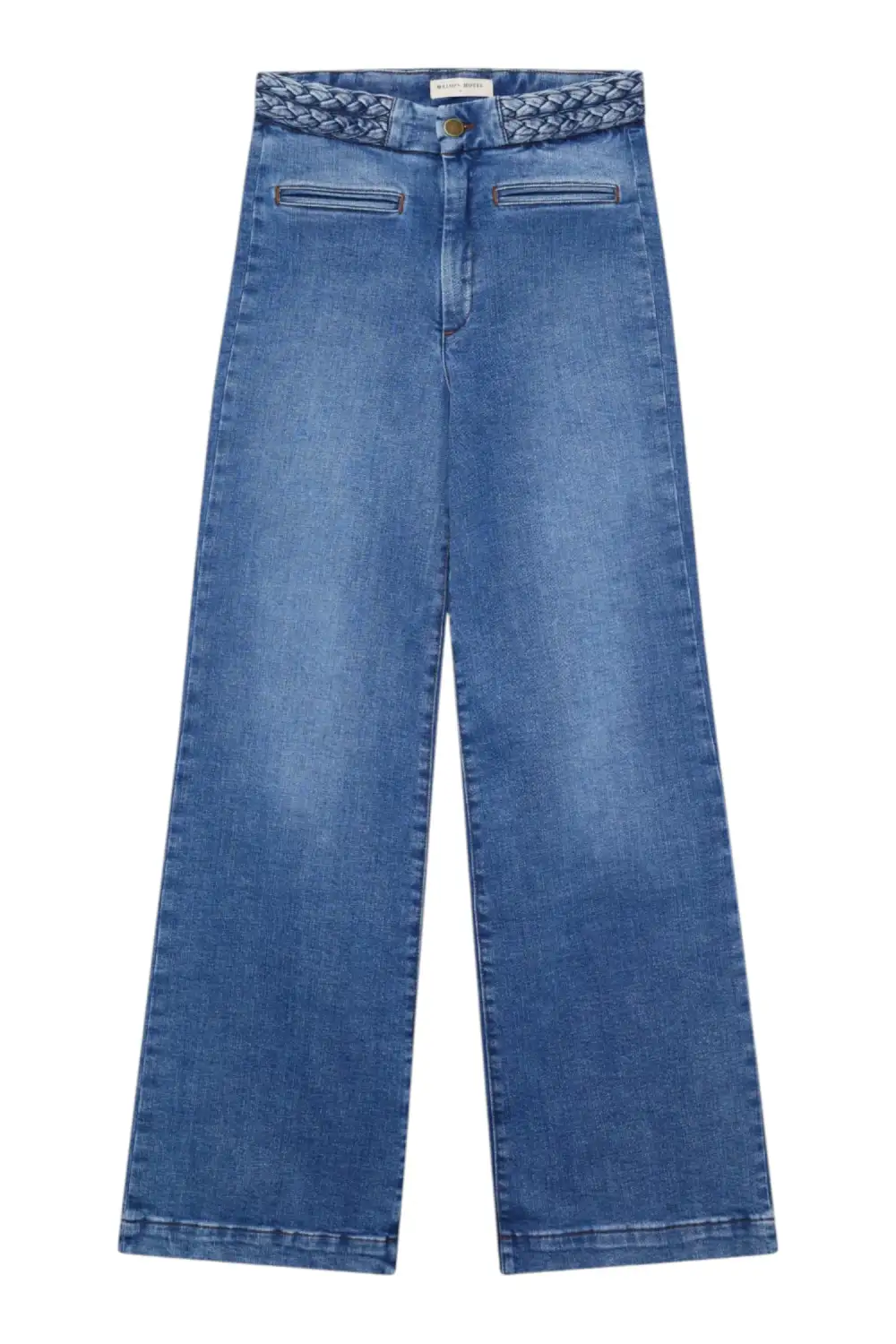 Western Braid Denim Jeans