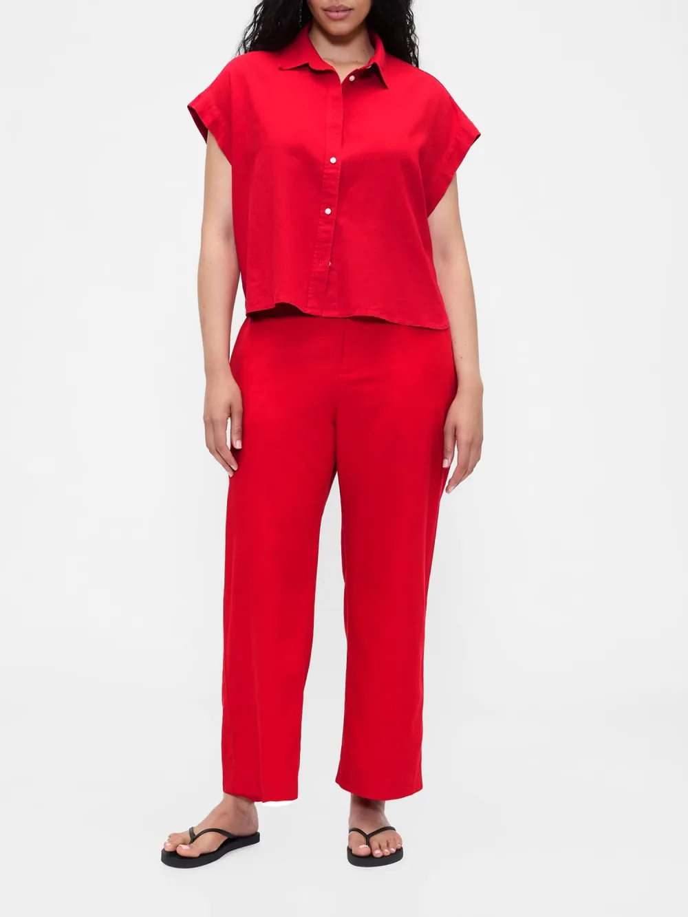 Loose Zipper Trousers