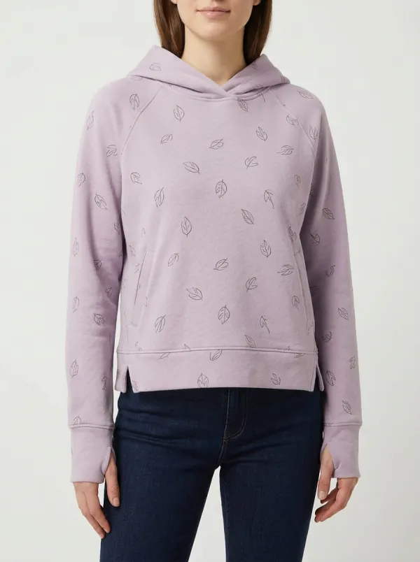 Women's Leaf Nature Inspired Graphic Hoodie